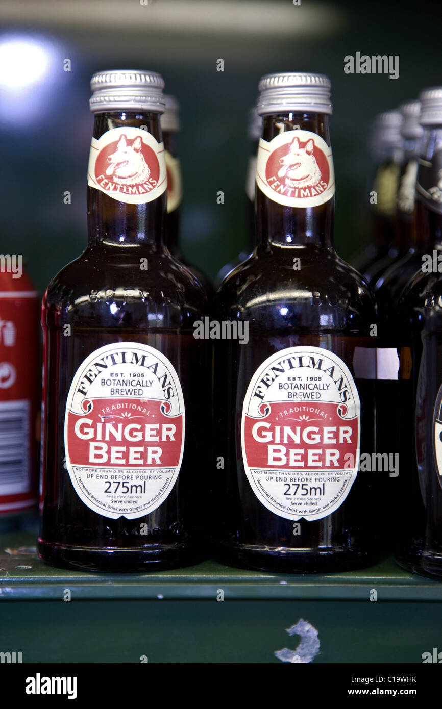 Fentimans Ginger Beer Stock Photo