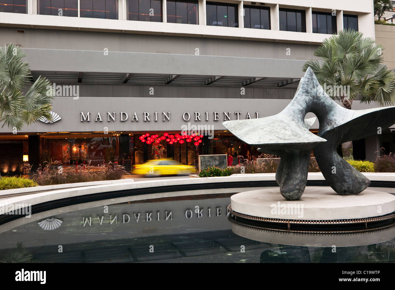 The Mandarin Oriental Hotel, Singapore Stock Photo