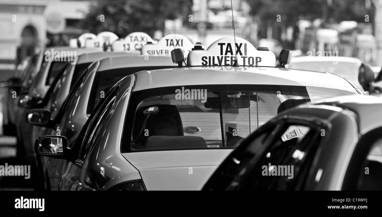 The Taxi Rank, Melbourne, Australia Stock Photo Alamy