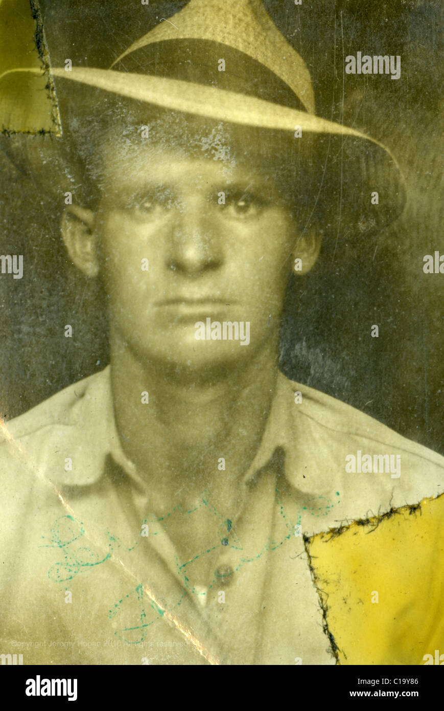 Farmer 1940s hi-res stock photography and images - Alamy