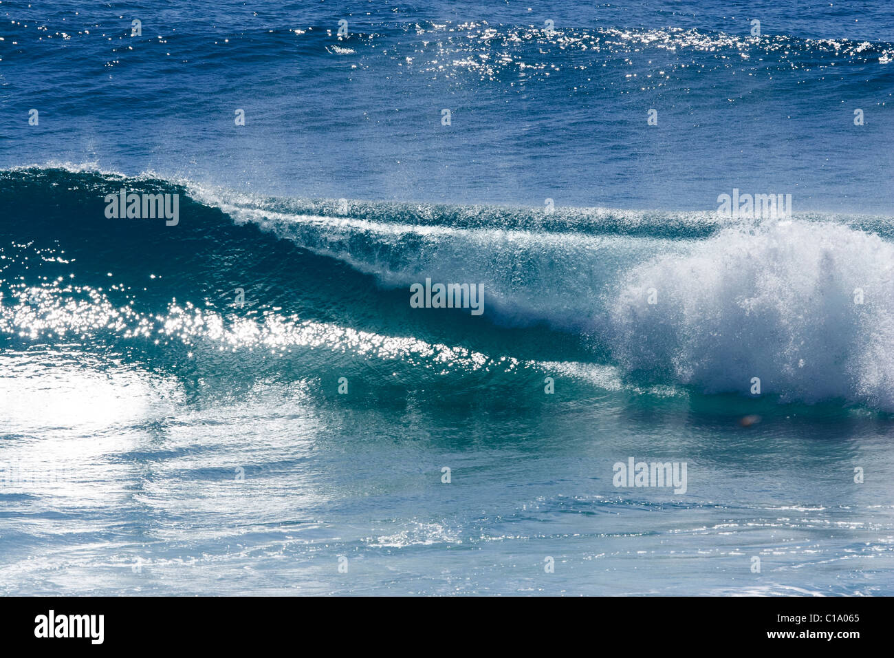 Surf at Cylinder Beach Stock Photo - Alamy