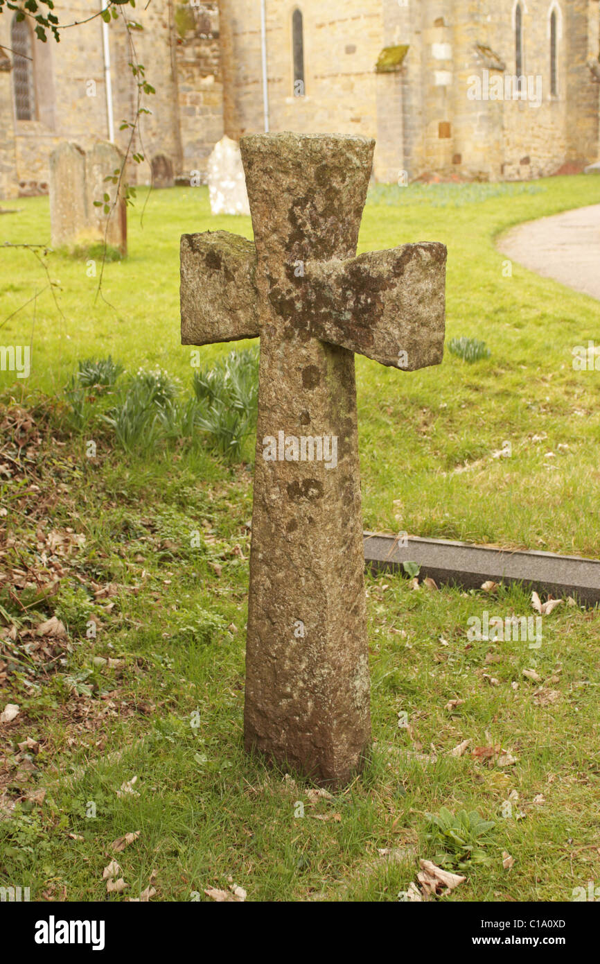 The unmarked grave Major General Euston Henry Sartorius VC CB Stock Photo