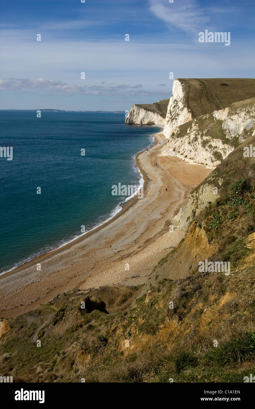 dorset jurassic coastline england uk gb Stock Photo