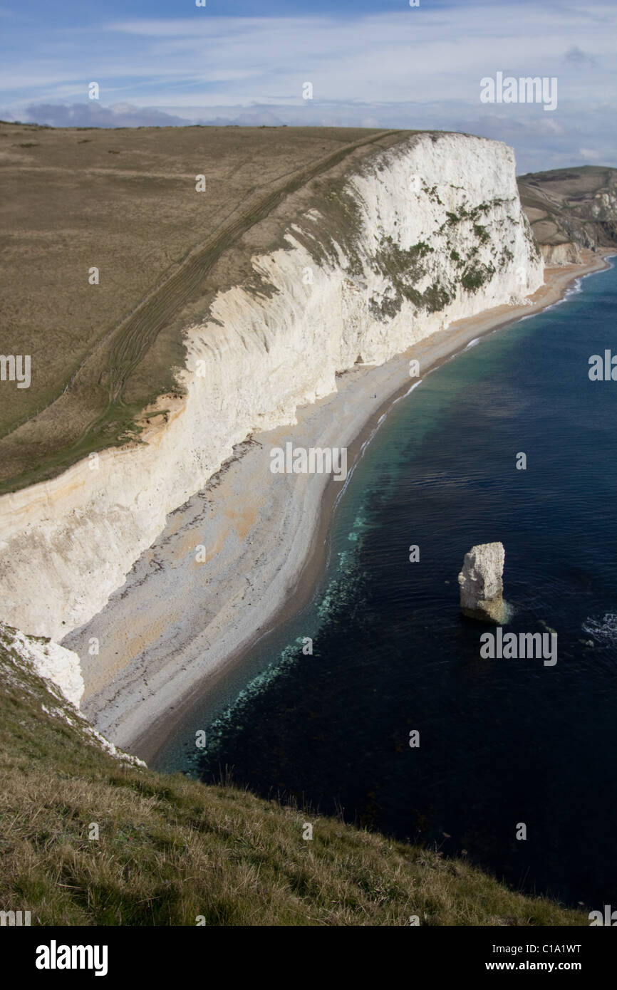 swyre head dorset jurassic coastline england uk gb Stock Photo