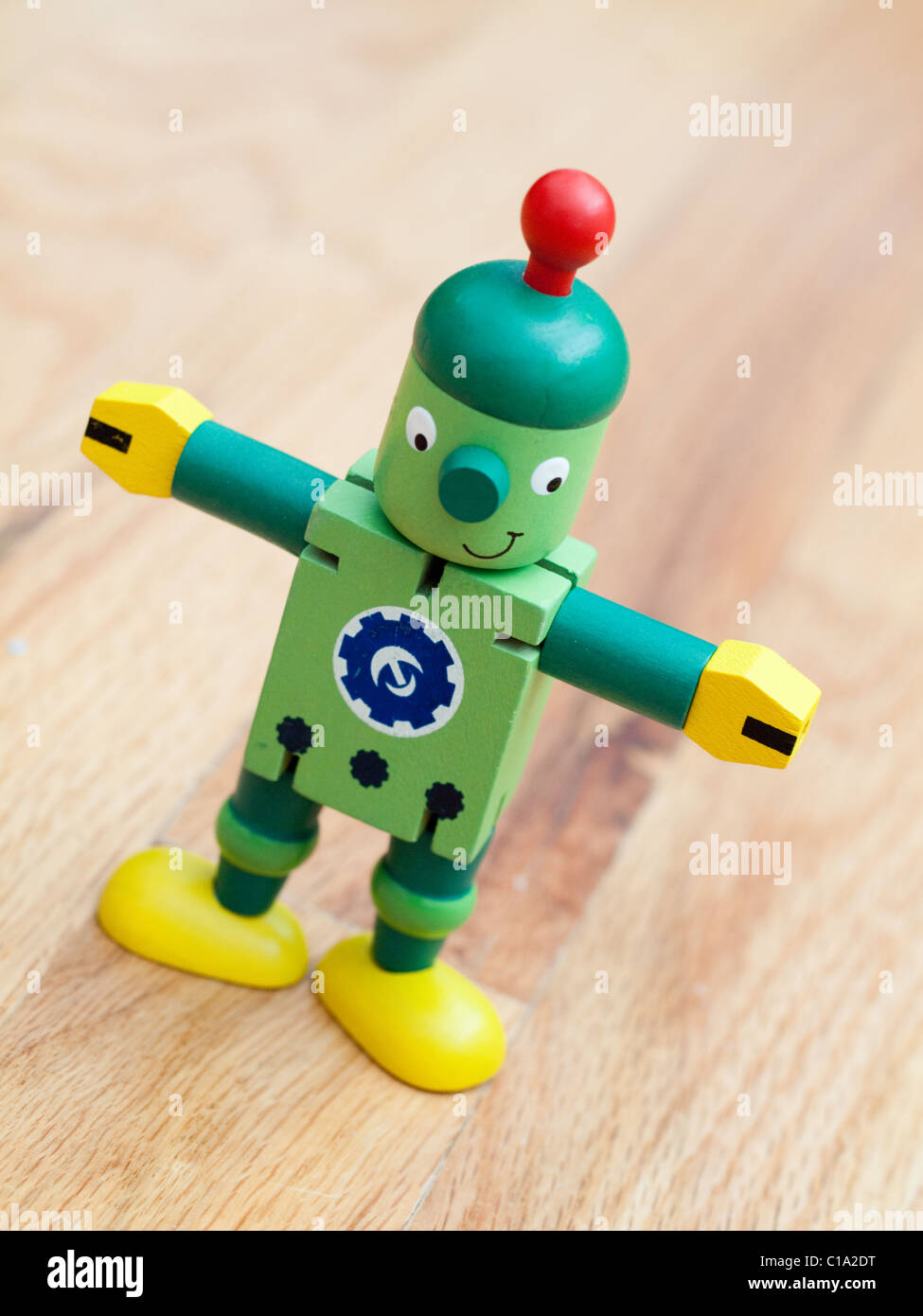 A cute toy robot. Stock Photo