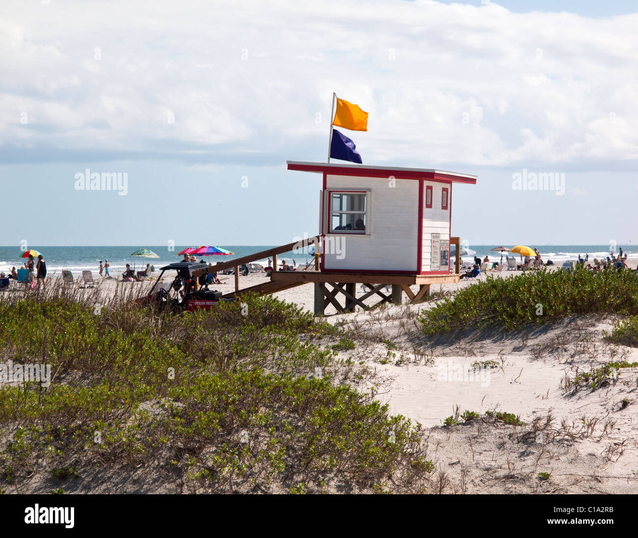 Jetty Park at Cape Canaveral on the Atlantic coast of East central