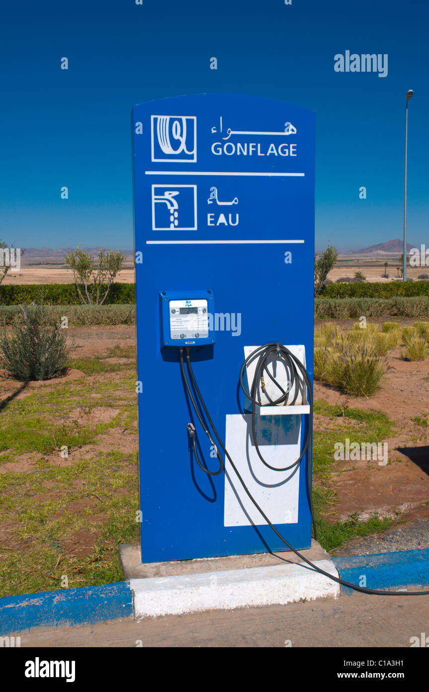 Petrol station air pump hires stock photography and images Alamy