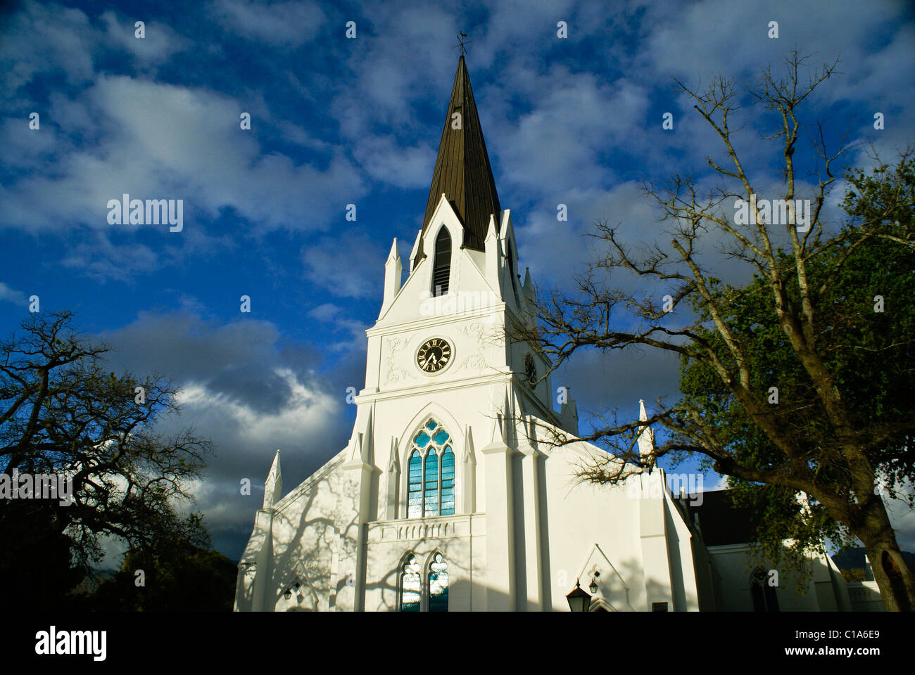 Dutch Reformed Church in Stellenbosch, South Africa Stock Photo Alamy