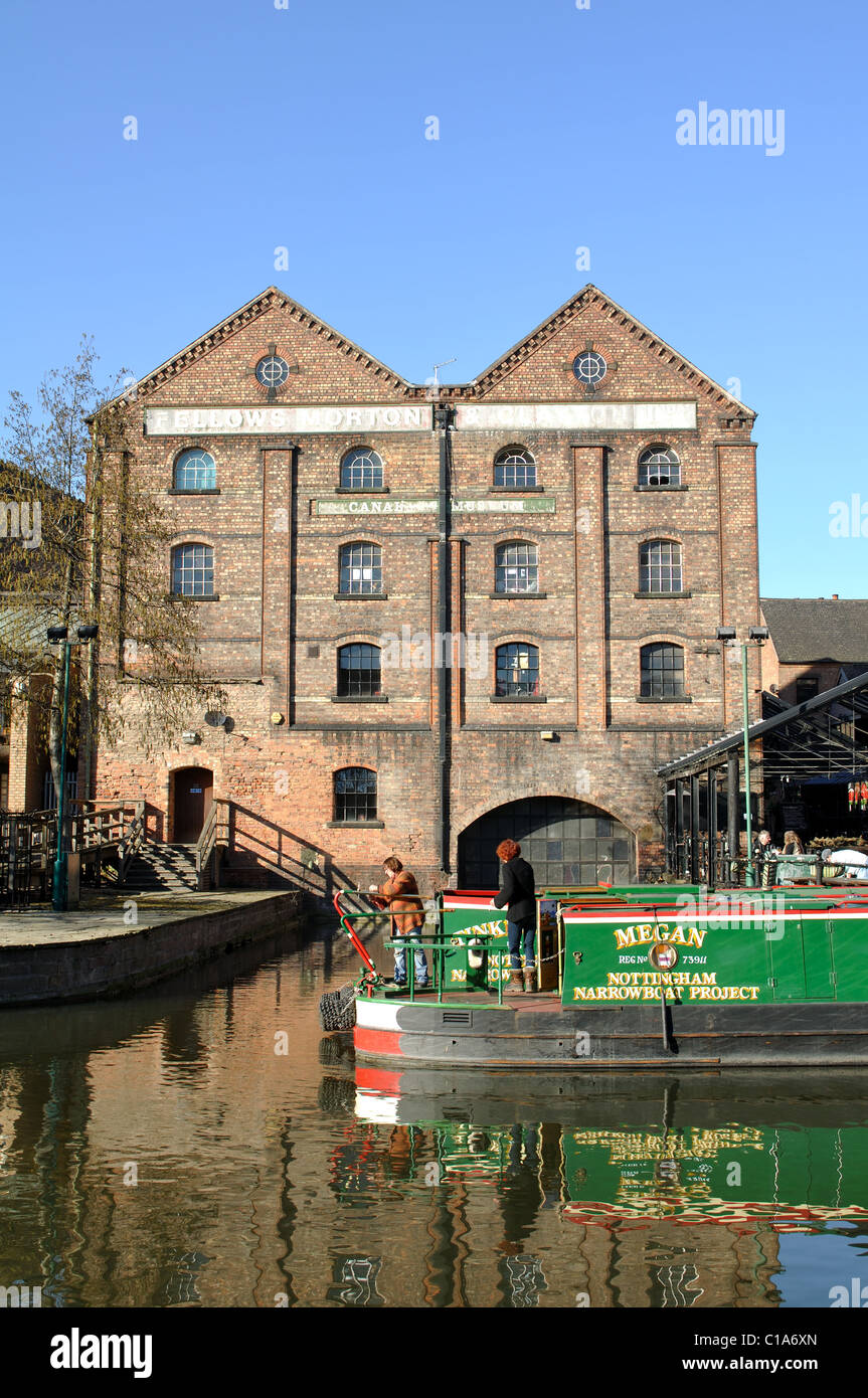 Nottingham Canal and Canal Museum Stock Photo