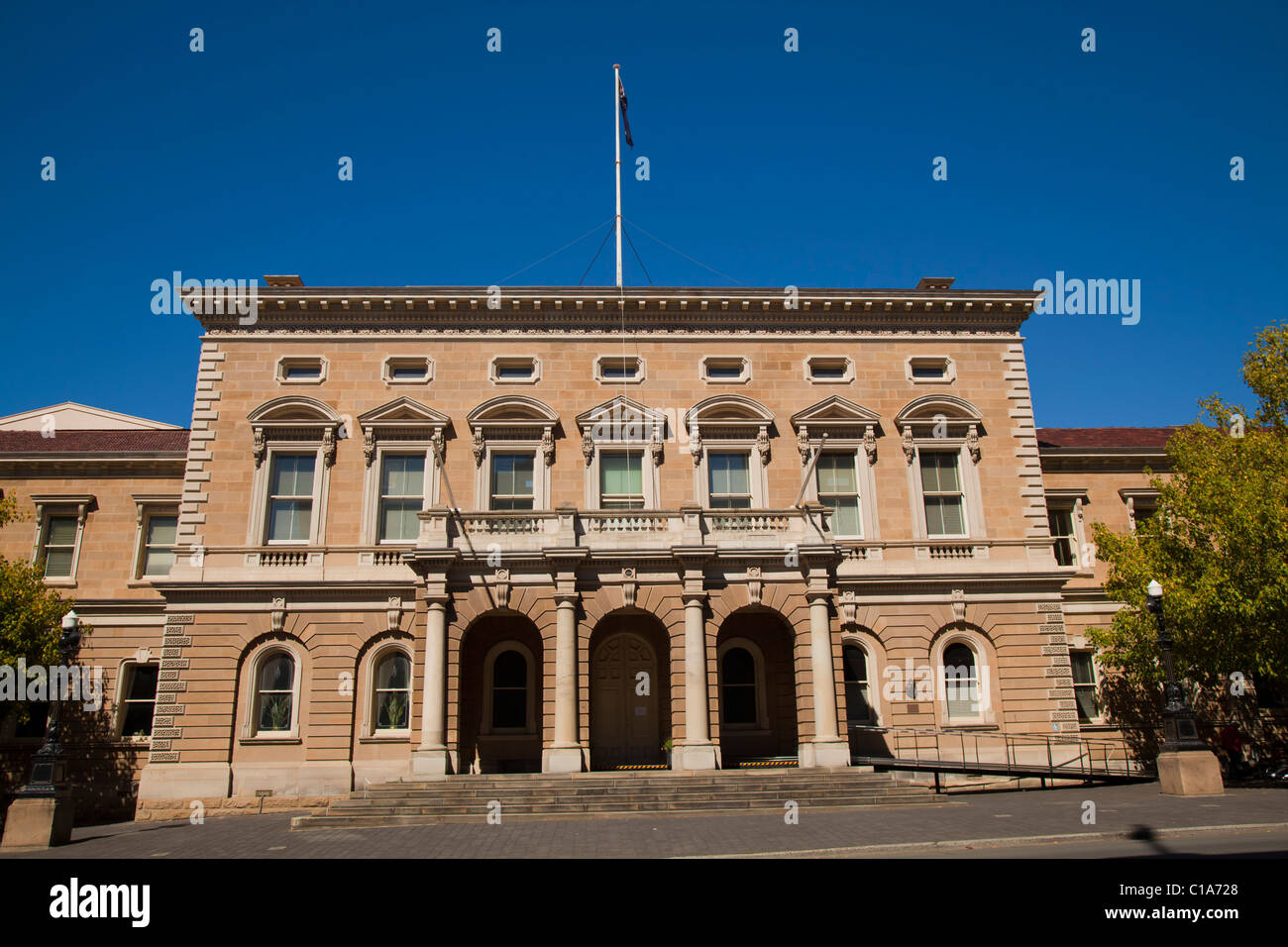 Hobart town hall, Tasmania Stock Photo Alamy