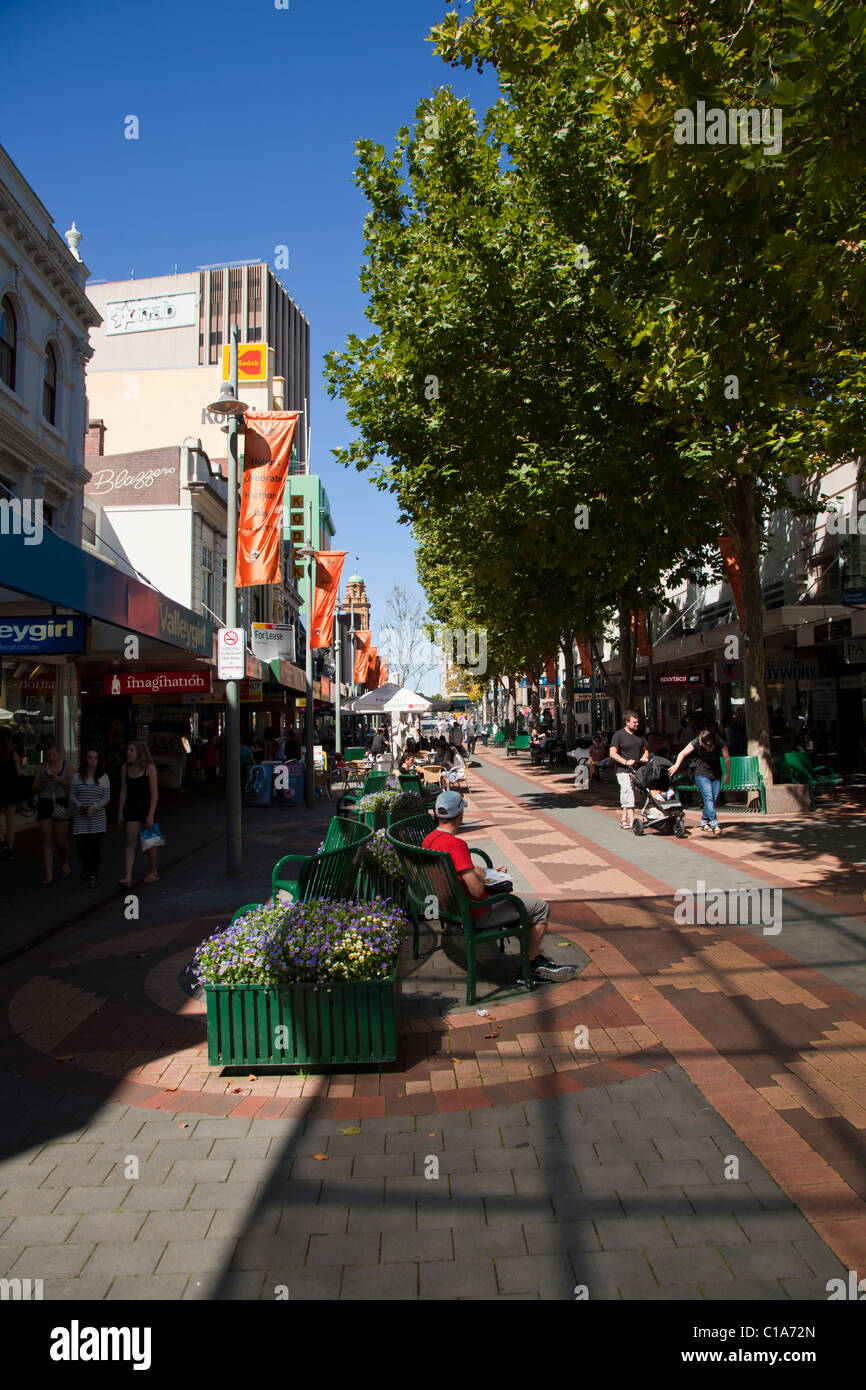 Elizabeth Street Mall, Hobart, Tasmania Stock Photo Alamy