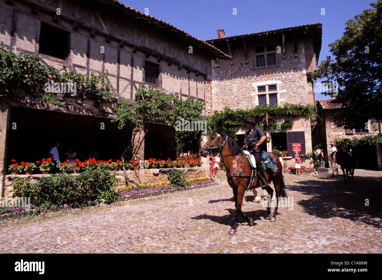 France Ain Perouges medieval village labelled Les Plus Beaux Villages ...