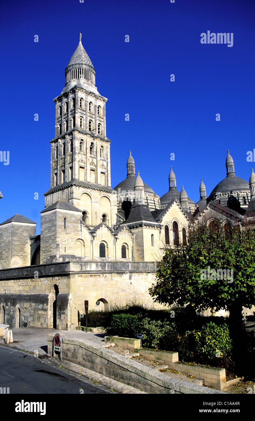 France Dordogne Perigord Blanc Perigueux Saint Front byzantine ...