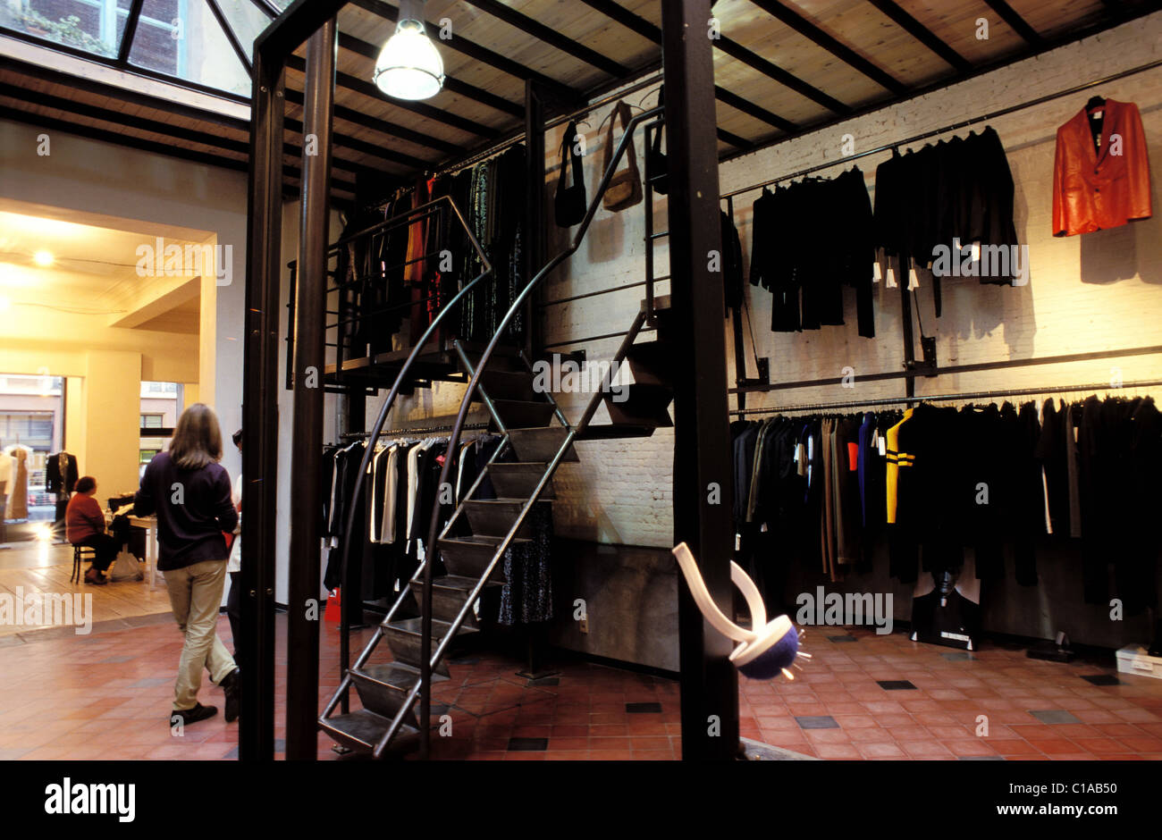 Belgium, Brussels, Stijlî shop of young belgian fashion designers