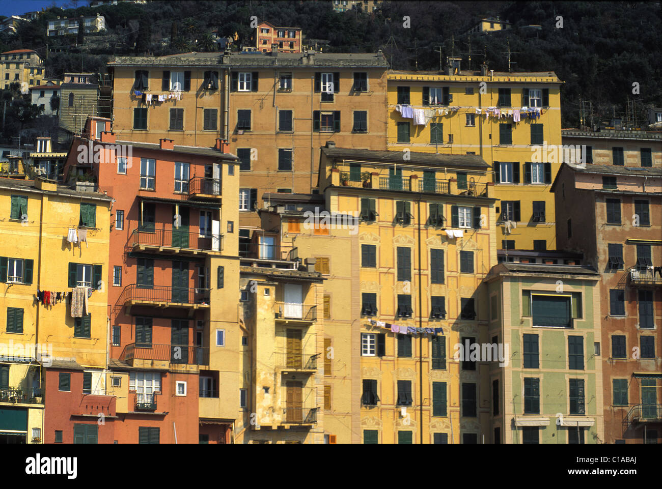 Italy, Liguria, Region of Genoa, Camogli Stock Photo