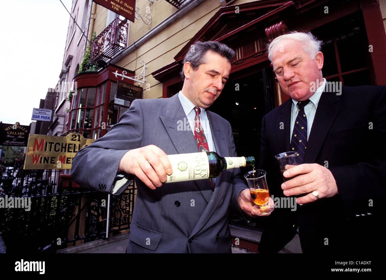 Republic of Ireland, Dublin, Mitchell's Wine shop on Kildare Street