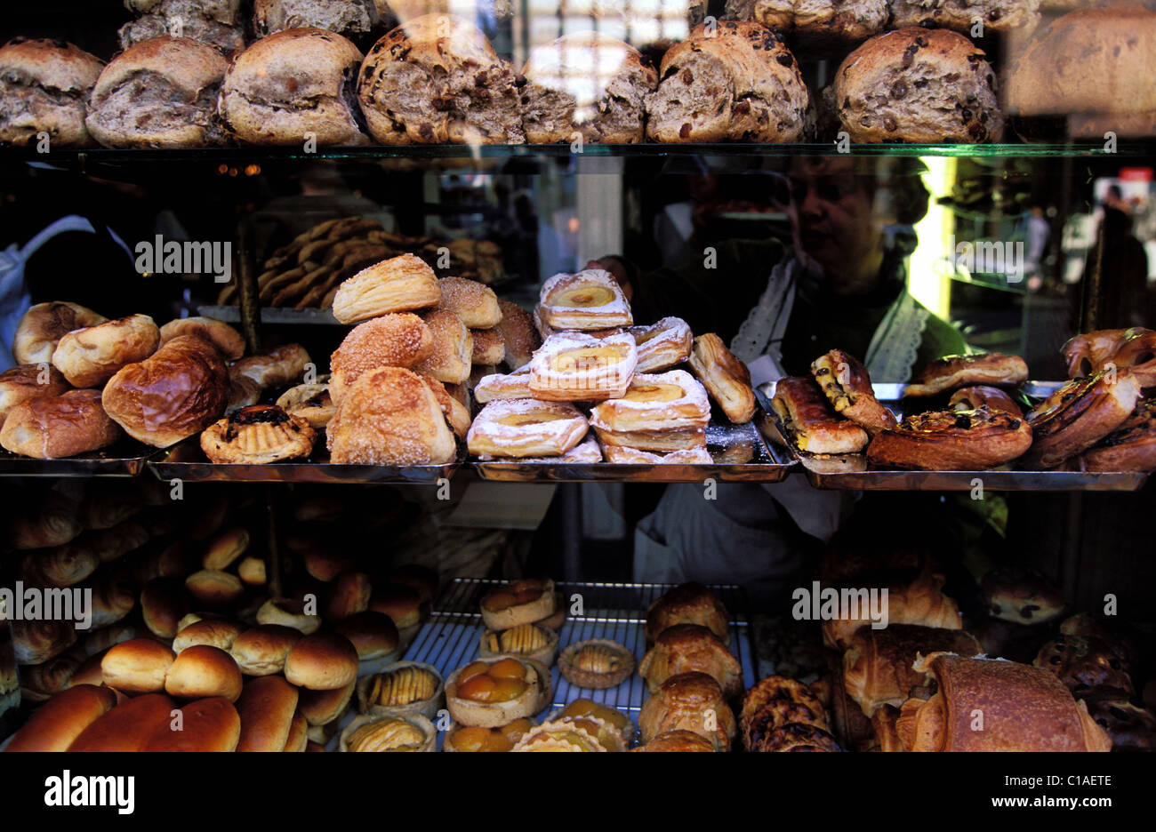 Belgium, Antwerp, bakery Stock Photo