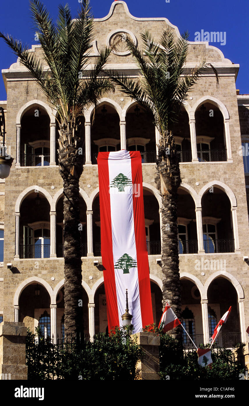Lebanon, Beirut, Beirut central district, the big Serail Stock Photo