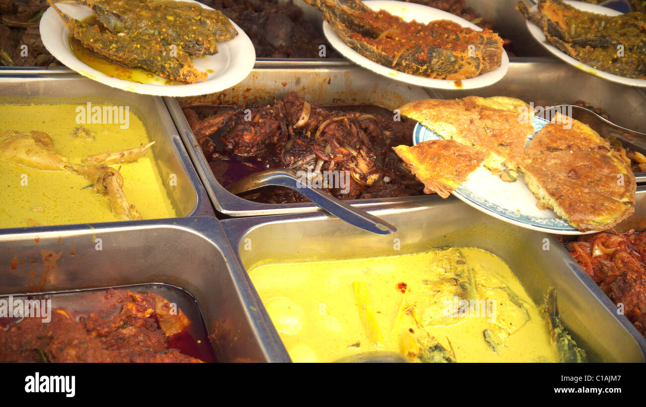 Malaysian street food hi-res stock photography and images - Alamy