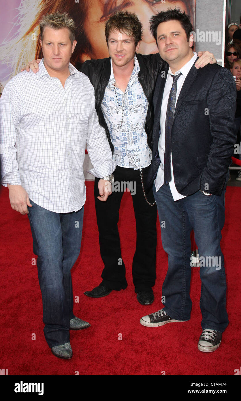 Rascal Flatts World Premiere of Walt Disney Pictures 'Hanna Montana The