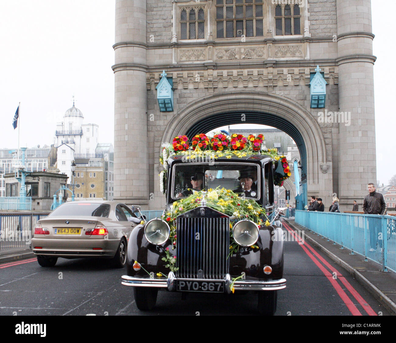 Rolls royce hearse hires stock photography and images  Alamy