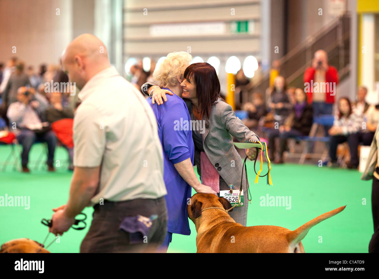 Crufts International dog show 2011 Stock Photo