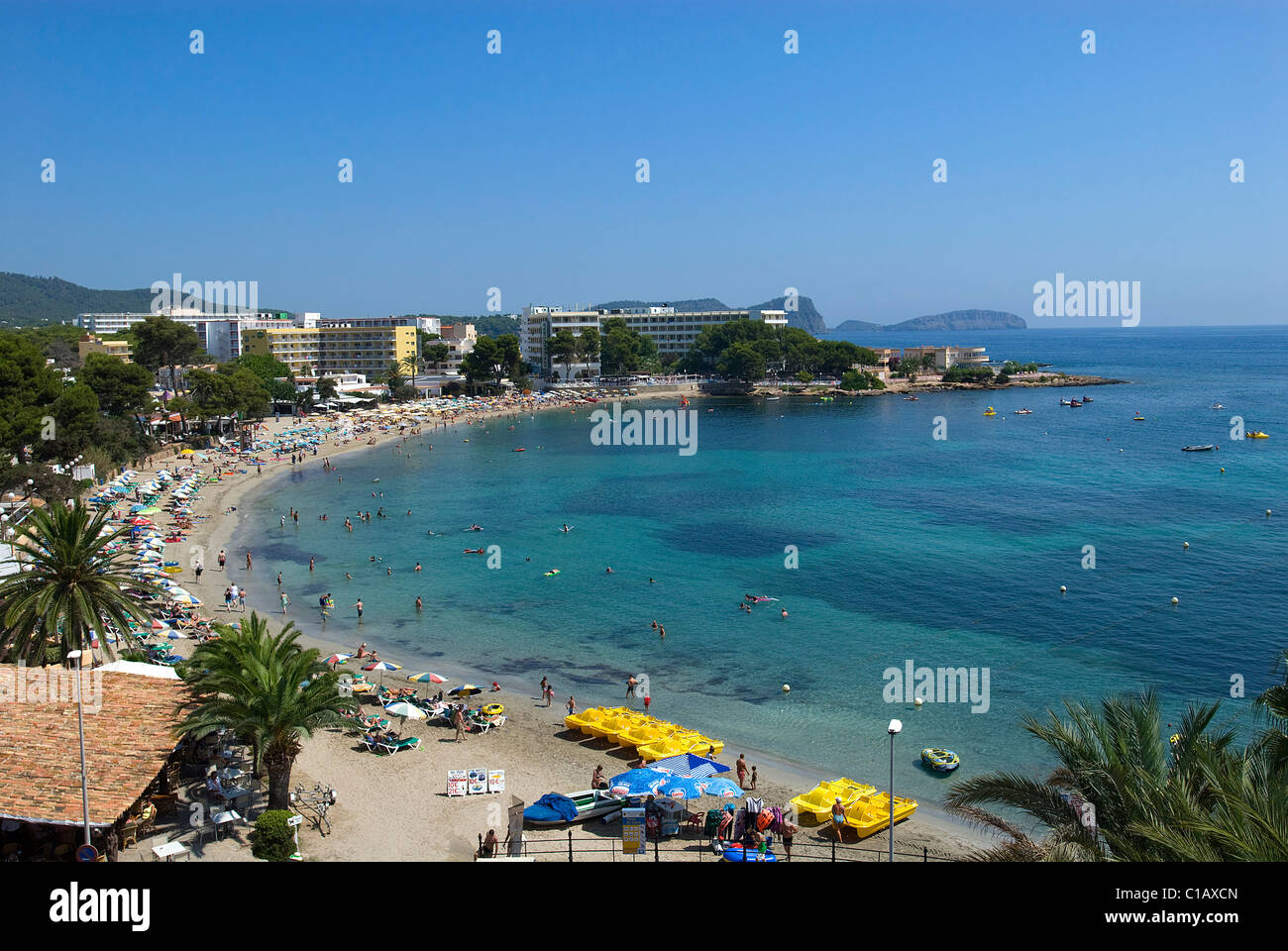 Es Cana, ibiza, Balearics, Spain Stock Photo