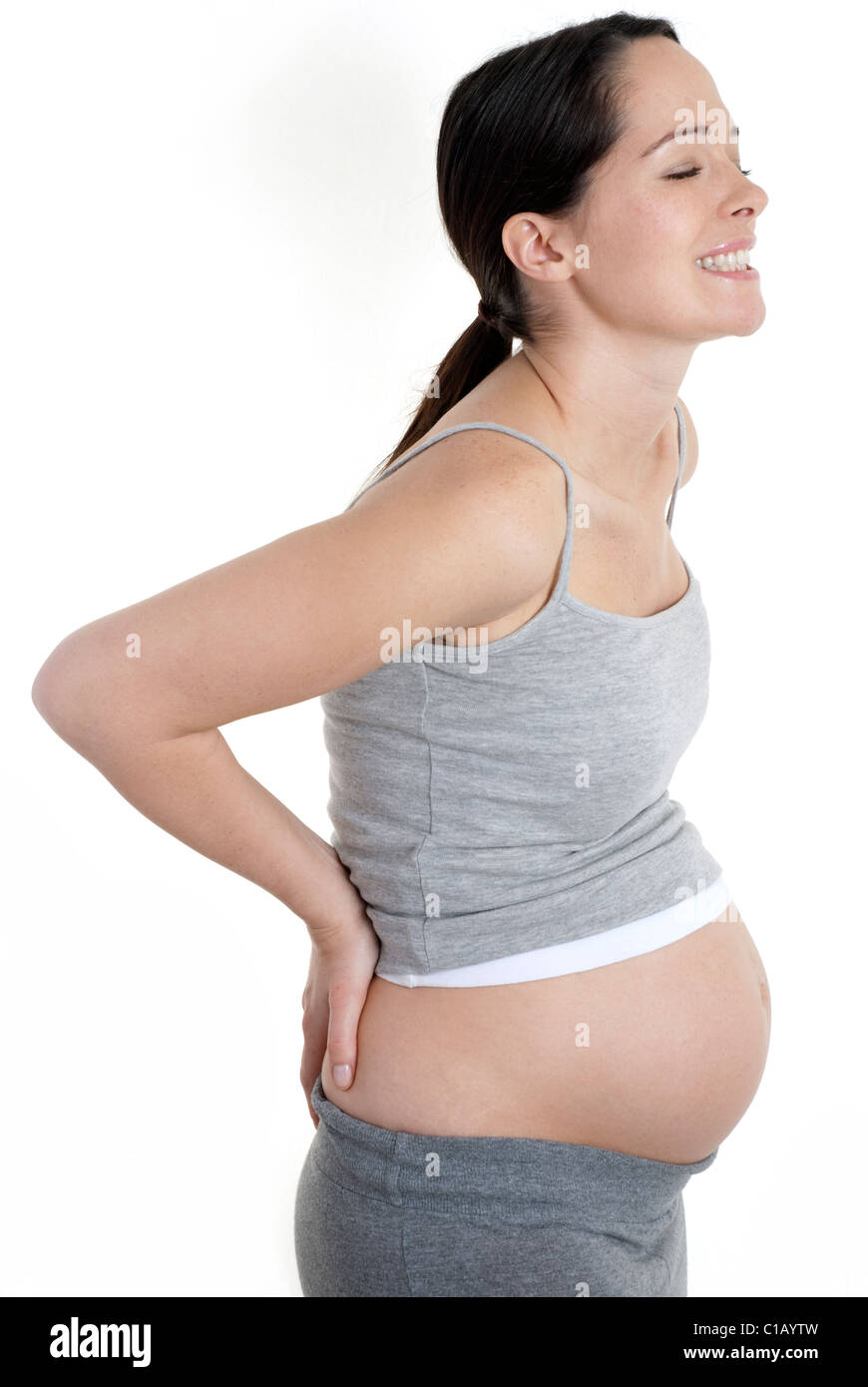 Woman Labour Pain Pregnant High Resolution Stock Photography and Images -  Alamy