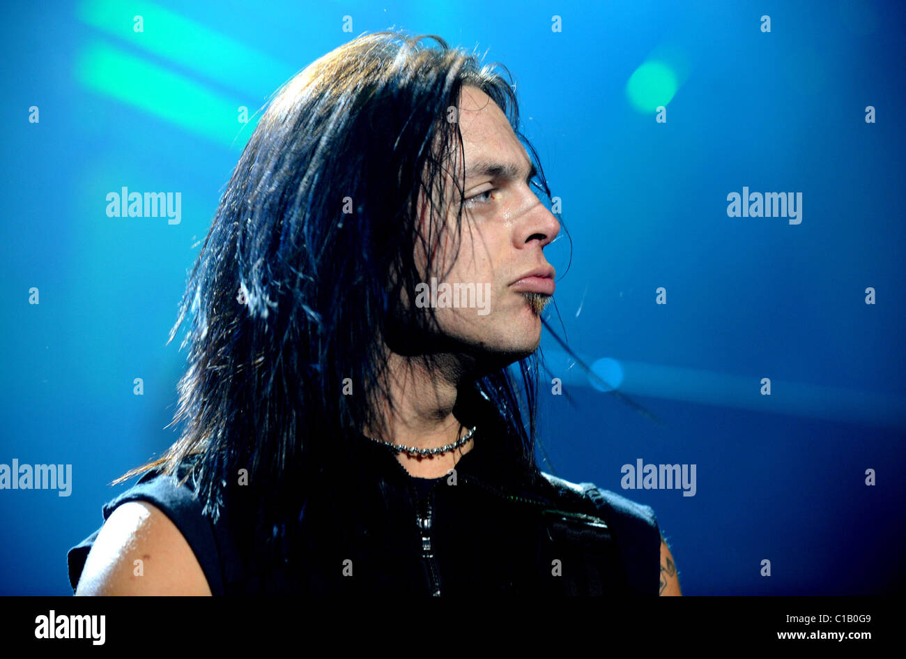 Matt Tuck Bullet For My Valentine performing at Teenage Cancer Trust  charity concert at The Royal Albert Hall, Kensington Stock Photo - Alamy