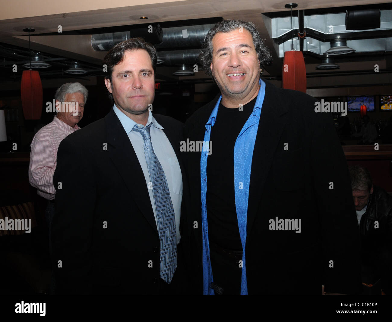 Director James Quattrochi and Production designer Peter Cordova World  premiere of 'The Nail: The Story of Joey Nardone' at the Stock Photo - Alamy