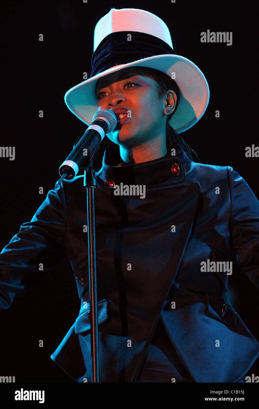 Erykah Badu The 4th annual 'Jazz In The Garden' concert held at the Dolphin Stadium Miami
