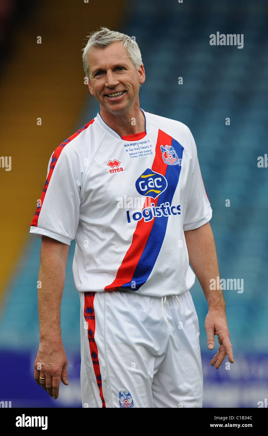 Alan Pardew Crystal Palace v Celebrity XI in aid of the 'Give the Red