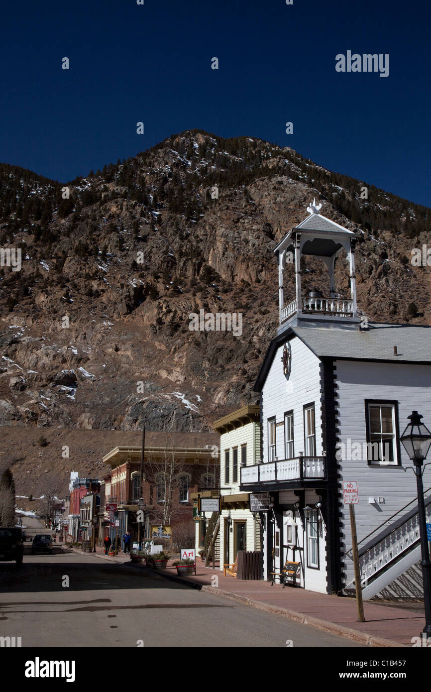 Colorado The town hall and police department building