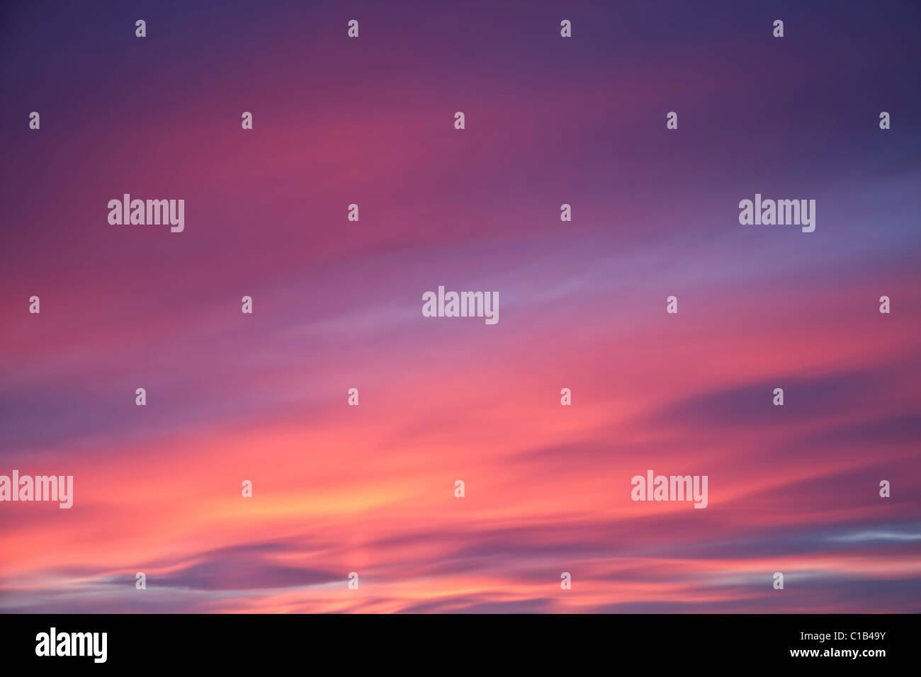 Beautiful background of sunset red sky Stock Photo - Alamy