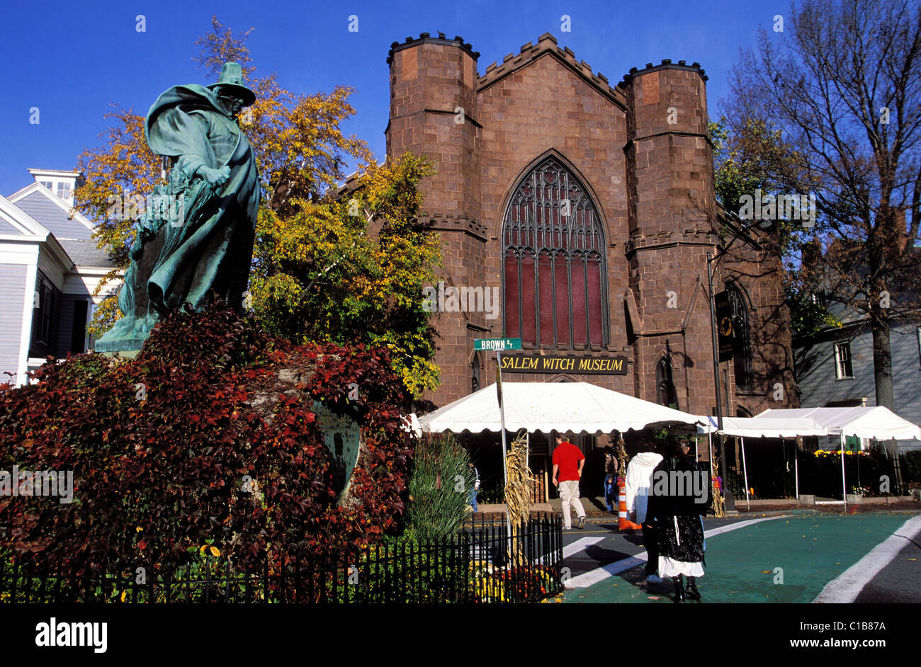 United States, Massachusetts, Salem, Salem Witch museum, the museum of the witches of Salem