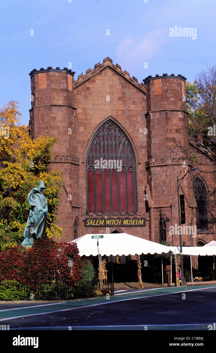 United States, Massachusetts, Salem during Halloween, Salem Witch