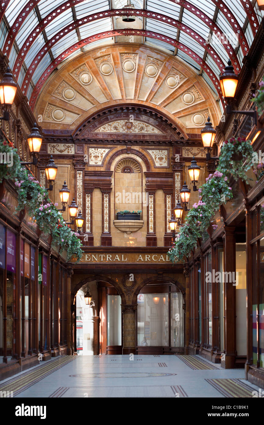 Central Arcade Newcastle Stock Photo Alamy