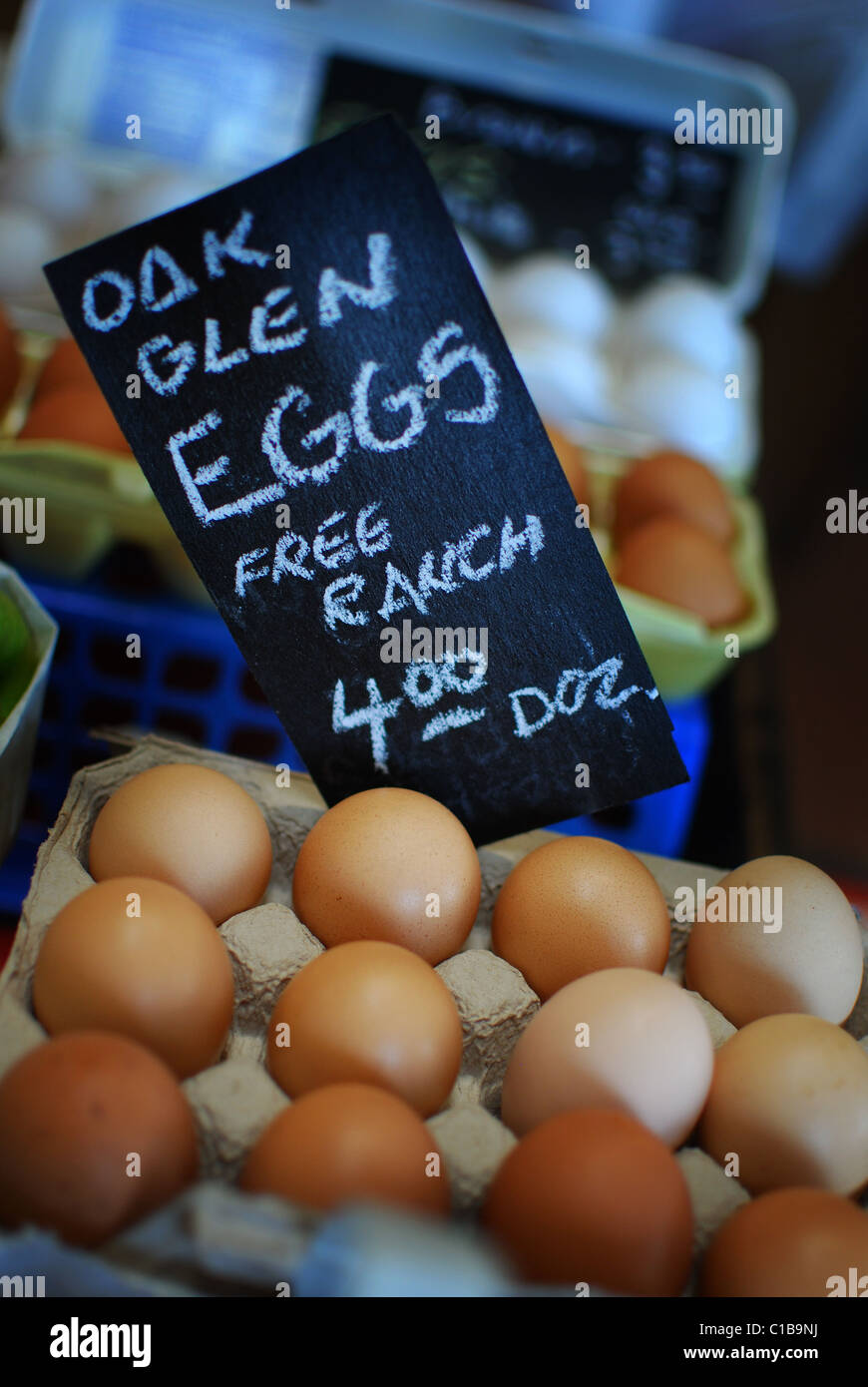Free range chicken eggs sale hires stock photography and images Alamy