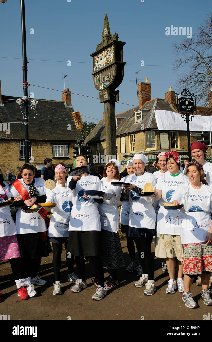 Pancake race england hires stock photography and images Alamy