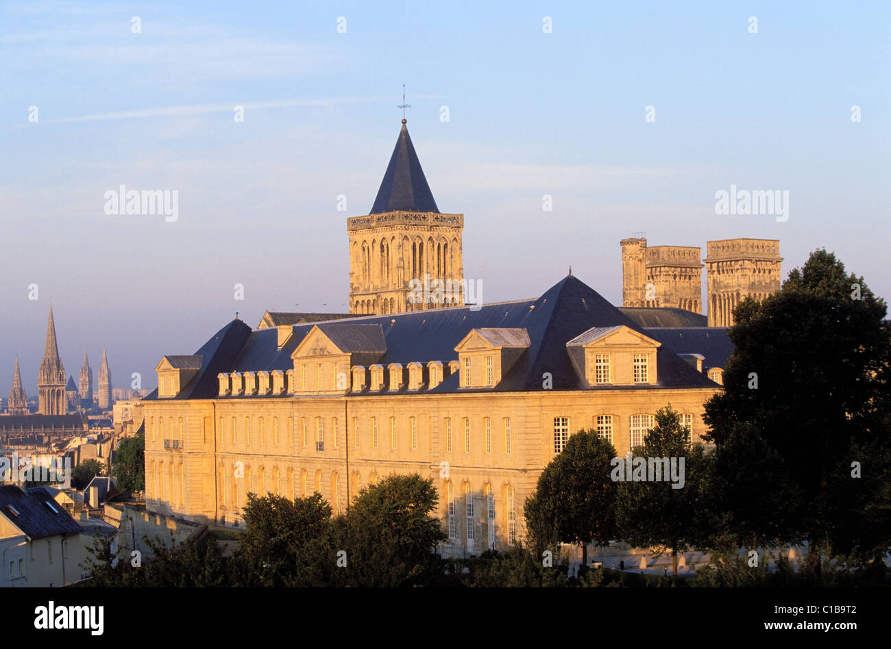 France, Normandy, Caen, Abbaye Aux Dames Abbey And The Eglise De La Trinite 168777340