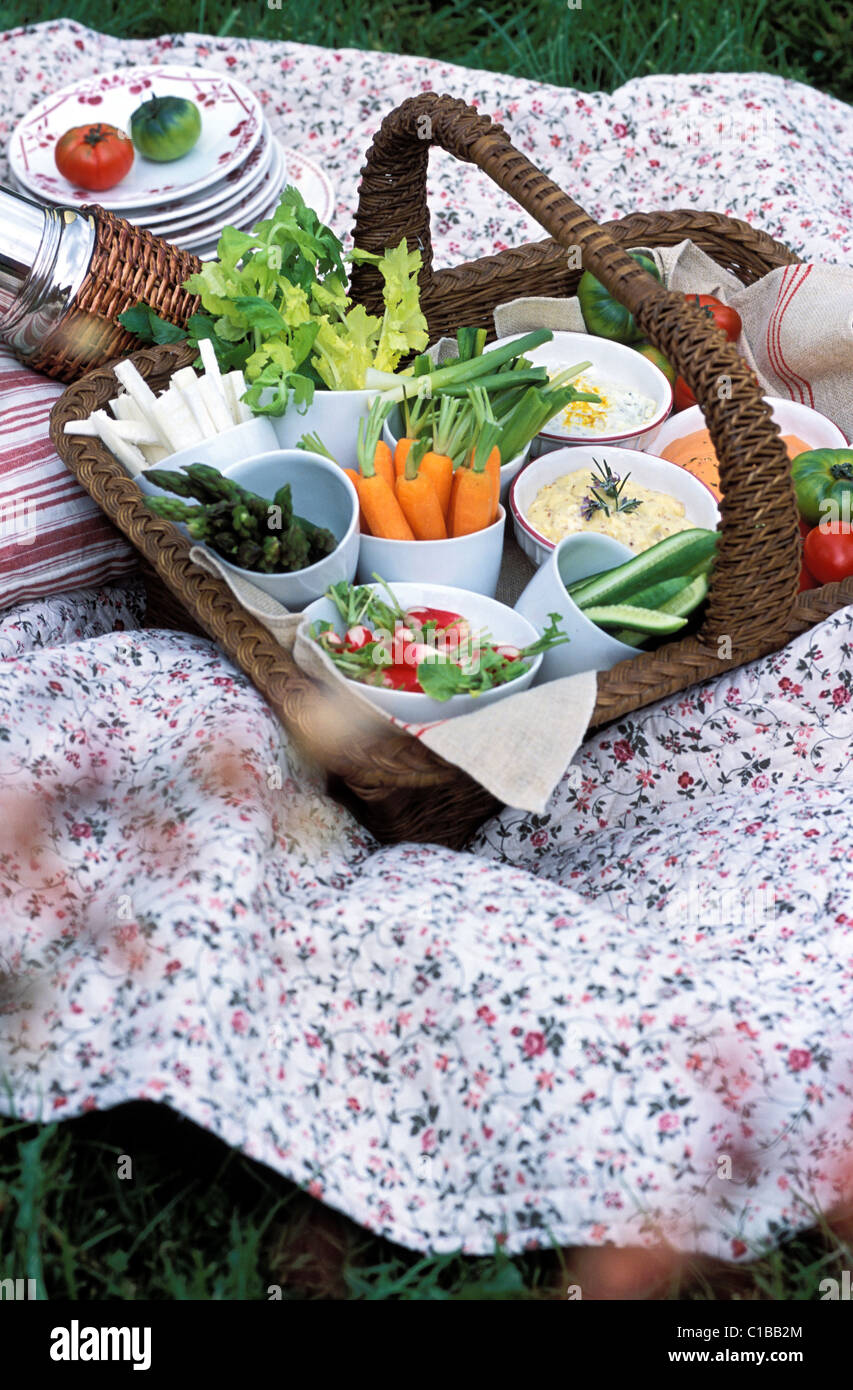 lunch in the country Stock Photo Alamy