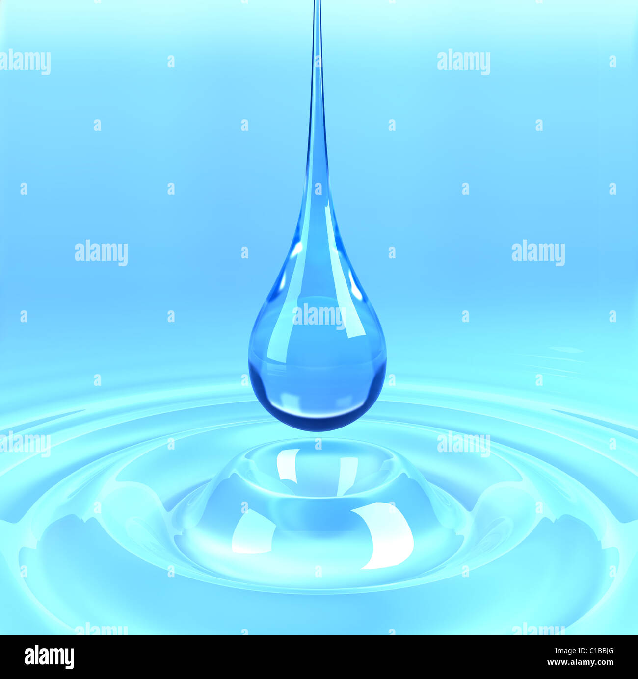 Water drop Stock Photo