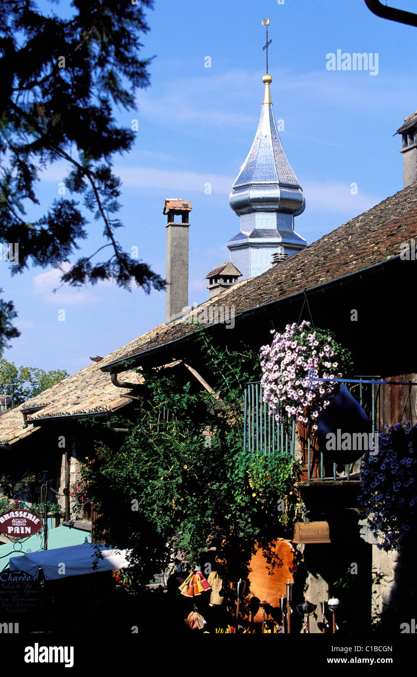 France Haute Savoie Yvoire village labelled Les Plus Beaux Villages de