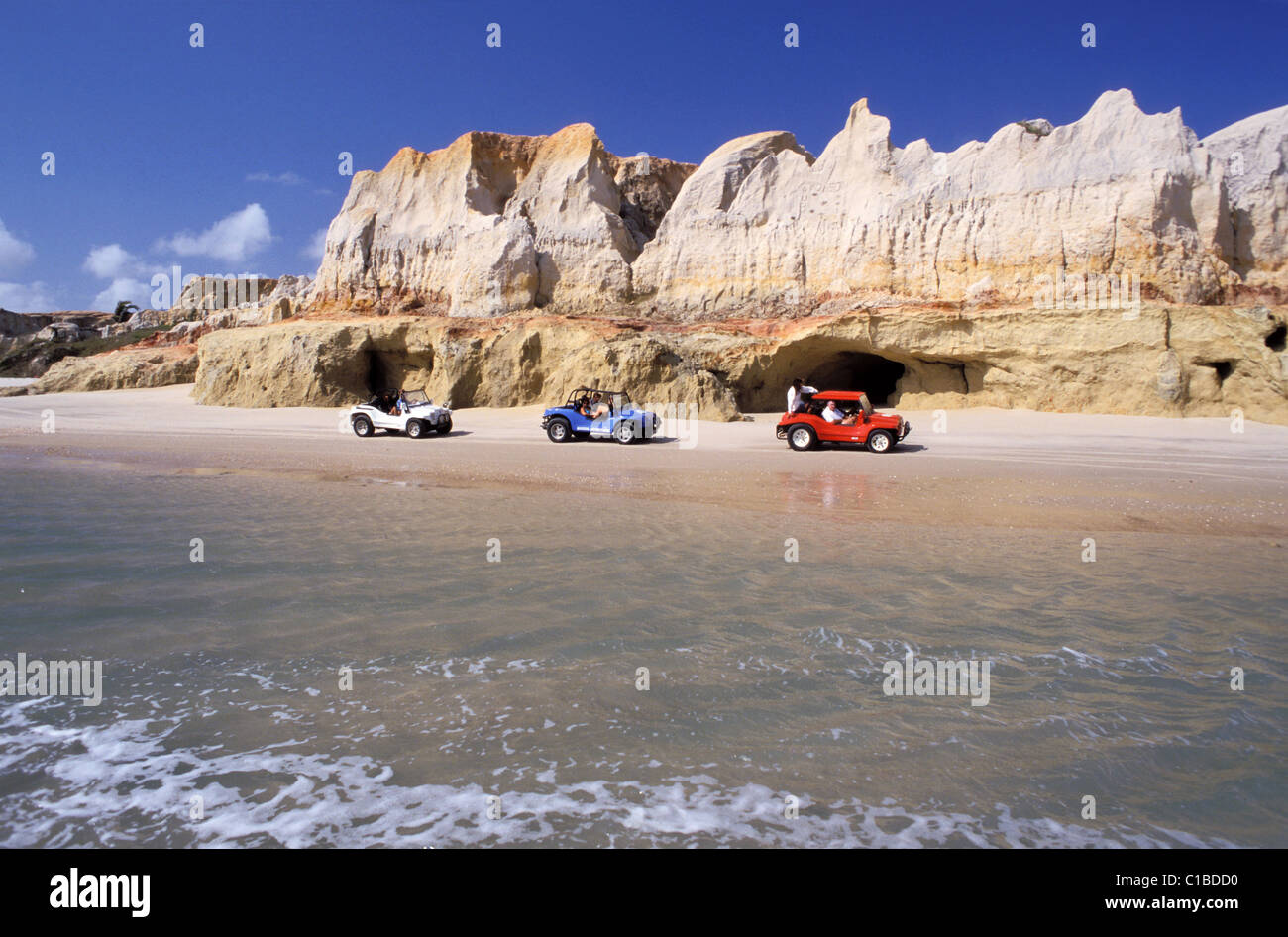 Brazil, Ceara state, Praia das Fontes Stock Photo