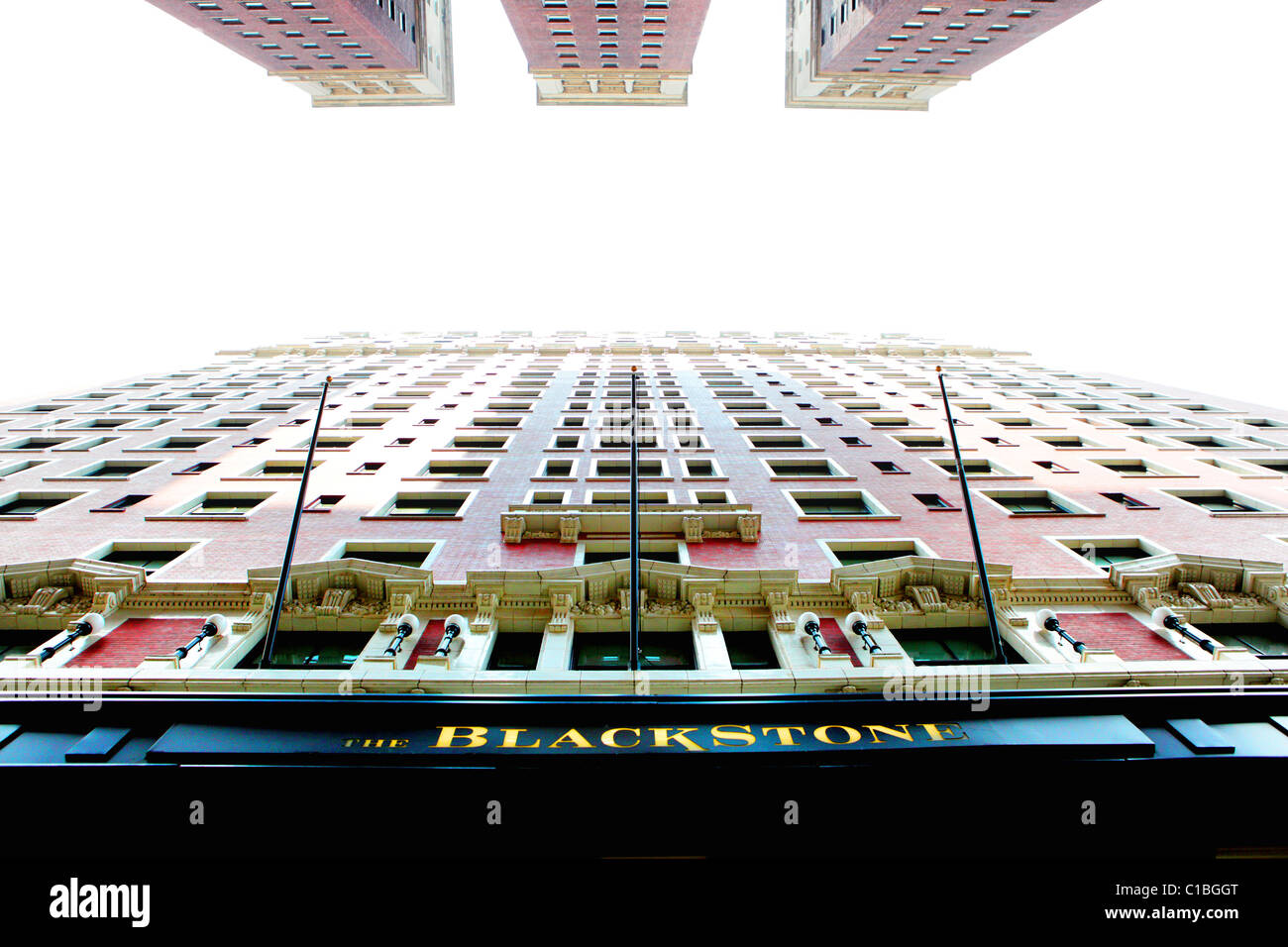 THE BLACKSTONE HOTEL CHICAGO ILLINOIS EXTERIOR OUTSDIE FACADE BUILDING