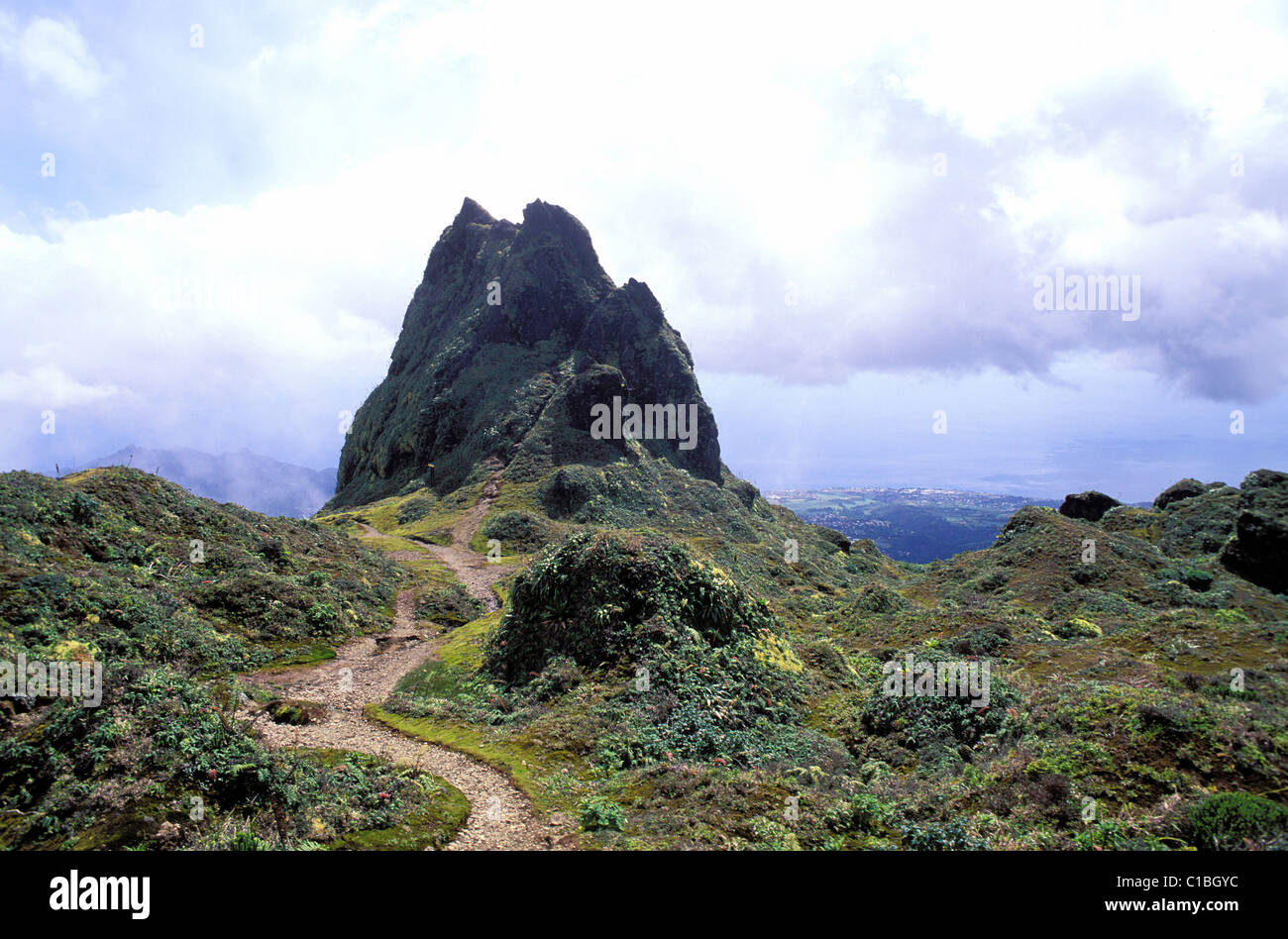 France, Guadeloupe (French West Indies), Basse Terre, la Soufrière