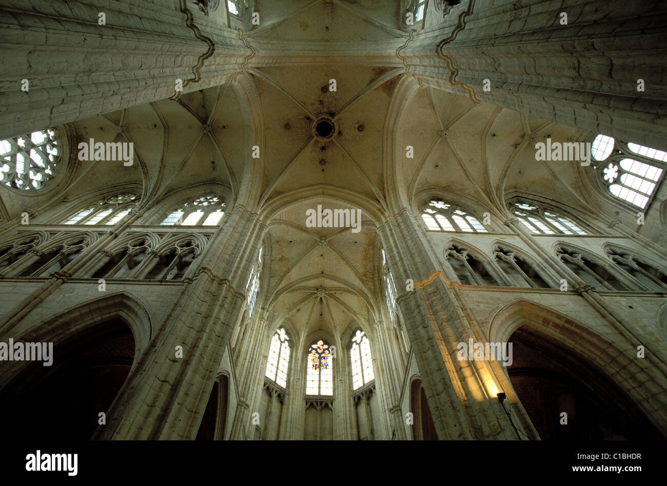 Abbey of saint germain hi-res stock photography and images - Alamy