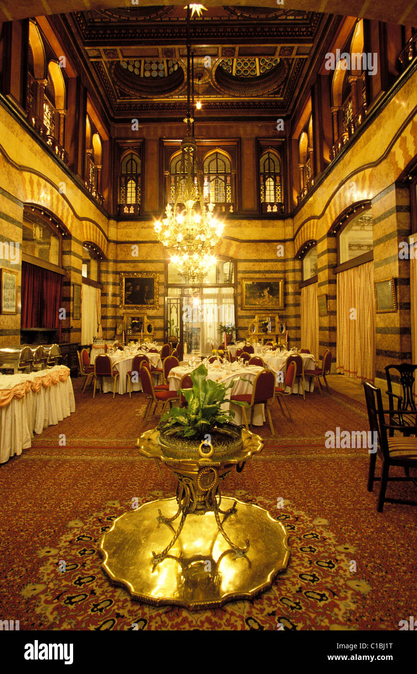 Turkey, Istanbul, Pera Palace Hotel Stock Photo