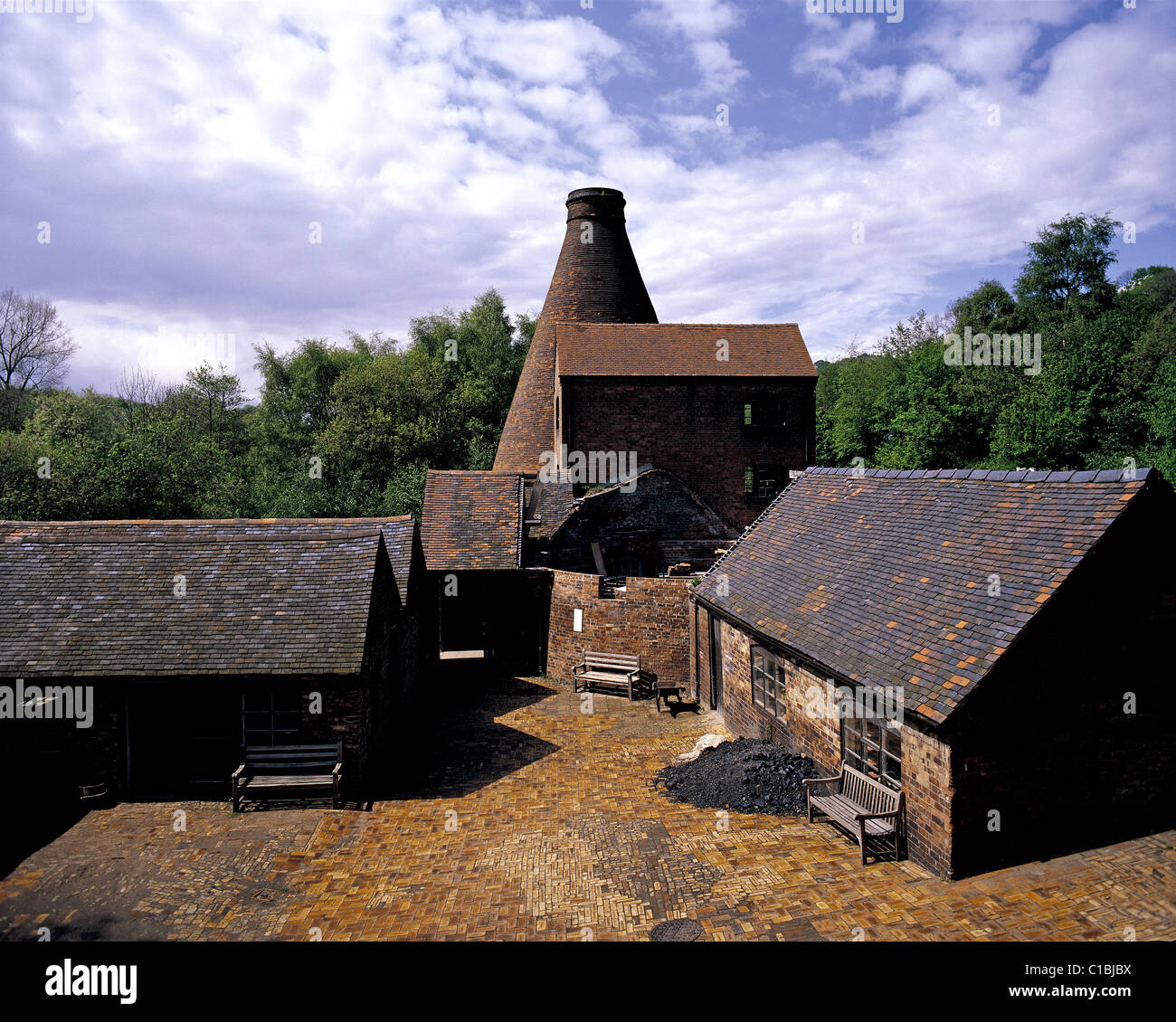 Coalport Pottery Museum, Ironbridge Telford, Shropshire, England