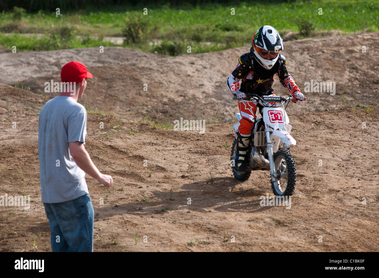 Moto cross hi-res stock photography and images - Alamy